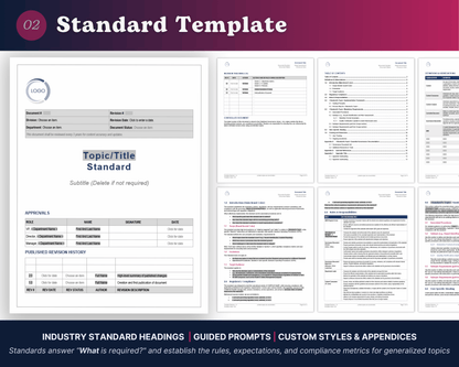 standard document template