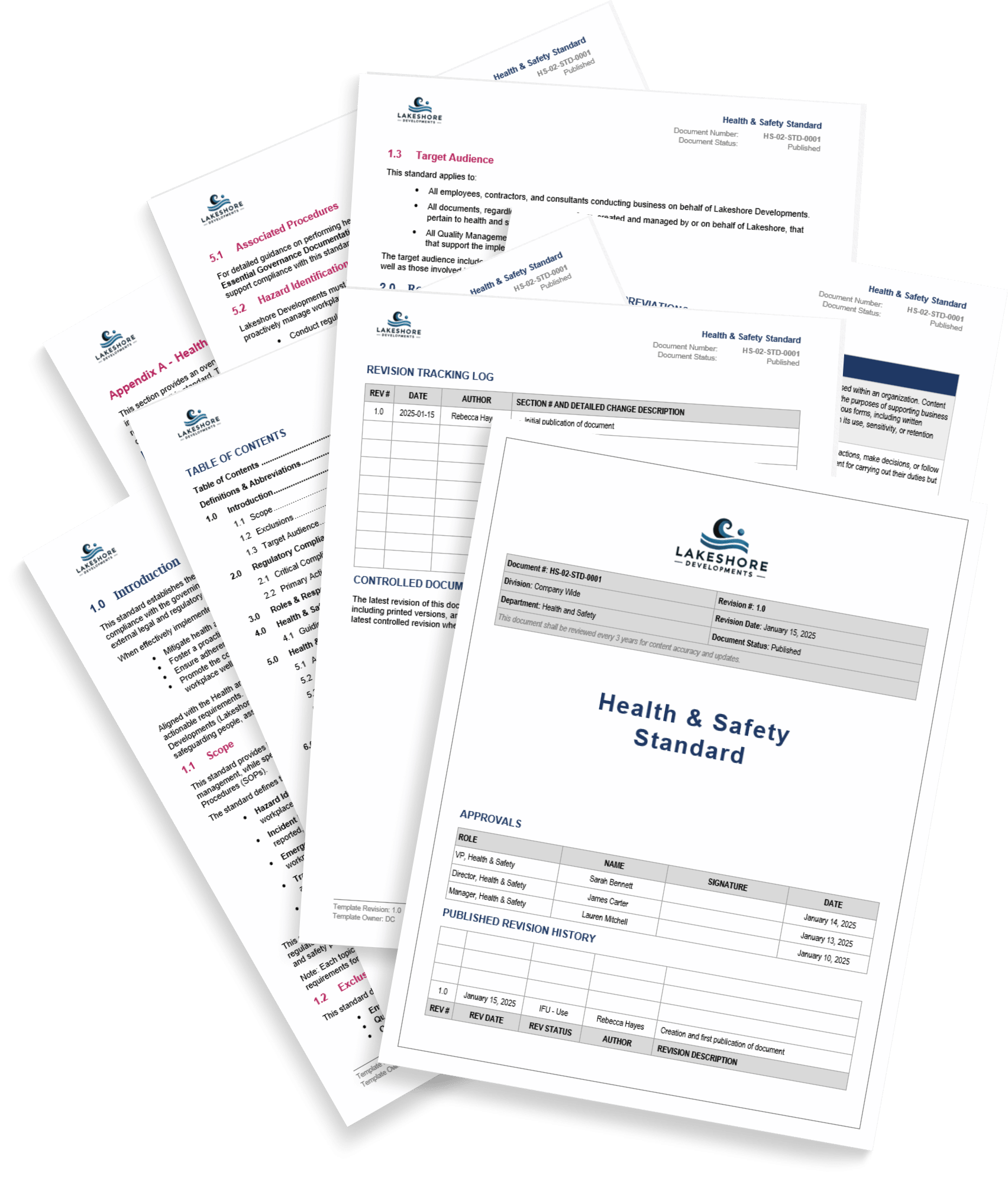 standard document template