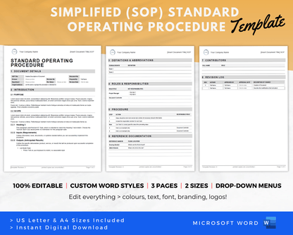 document control template word